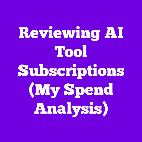 Reviewing AI Tool Subscriptions (My Spend Analysis)