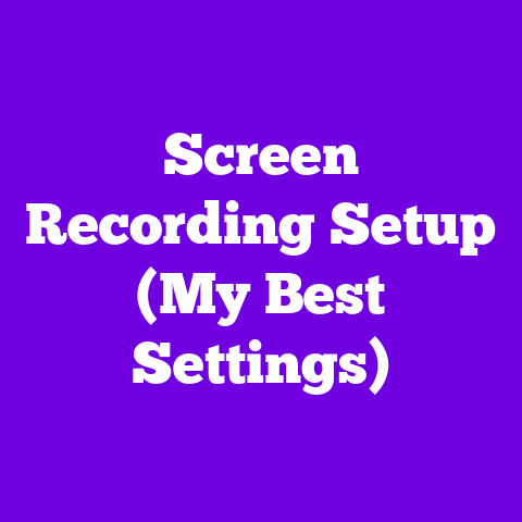 Screen Recording Setup (My Best Settings)