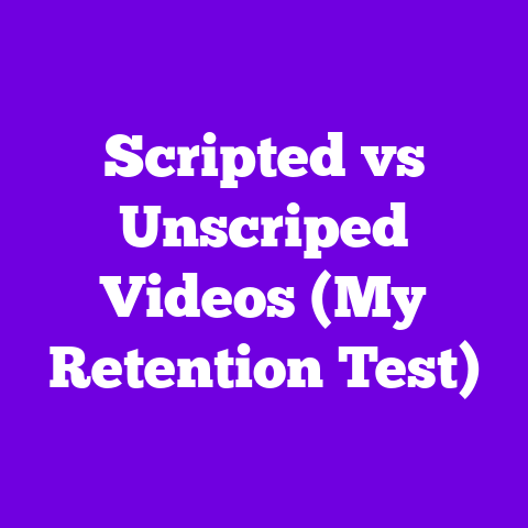 Scripted vs Unscriped Videos (My Retention Test)