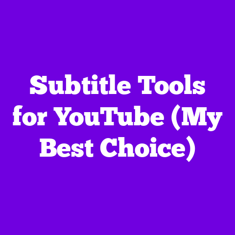Subtitle Tools for YouTube (My Best Choice)