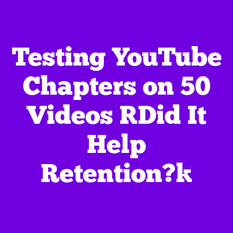 Testing YouTube Chapters on 50 Videos [Did It Help Retention?]