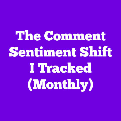 The Comment Sentiment Shift I Tracked (Monthly)