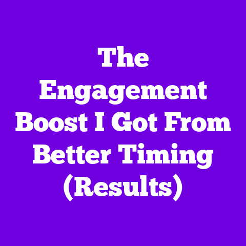 The Engagement Boost I Got From Better Timing (Results)