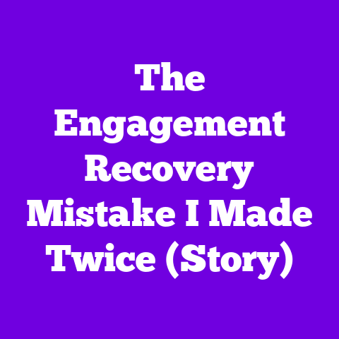 The Engagement Recovery Mistake I Made Twice (Story)