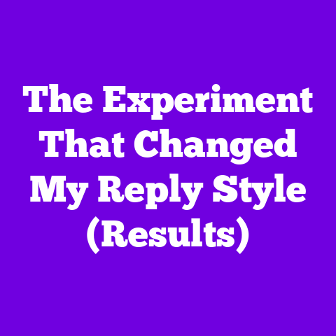 The Experiment That Changed My Reply Style (Results)