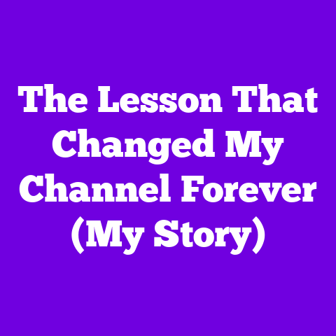 The Lesson That Changed My Channel Forever (My Story)