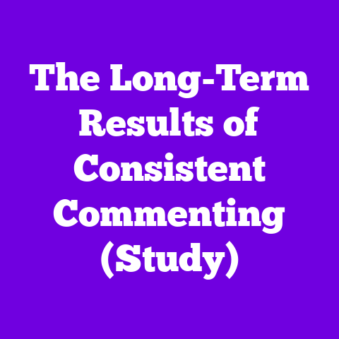 The Long-Term Results of Consistent Commenting (Study)