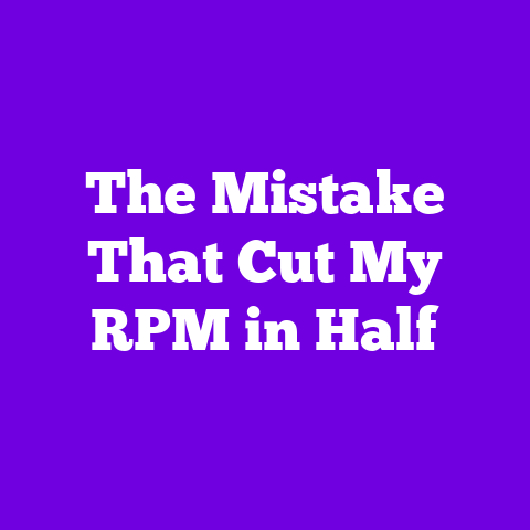 The Mistake That Cut My RPM in Half