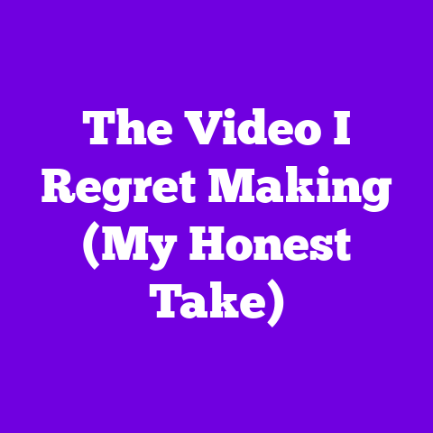 The Video I Regret Making (My Honest Take)