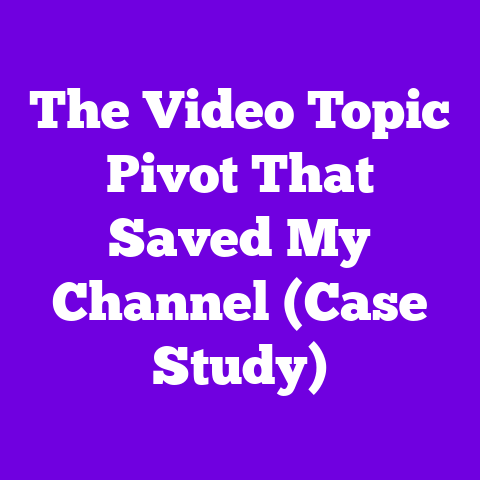 The Video Topic Pivot That Saved My Channel (Case Study)