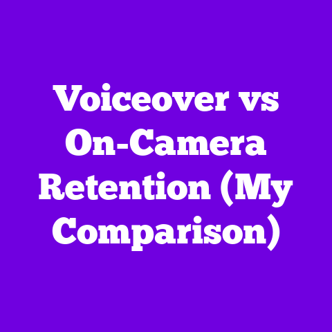 Voiceover vs On-Camera Retention (My Comparison)