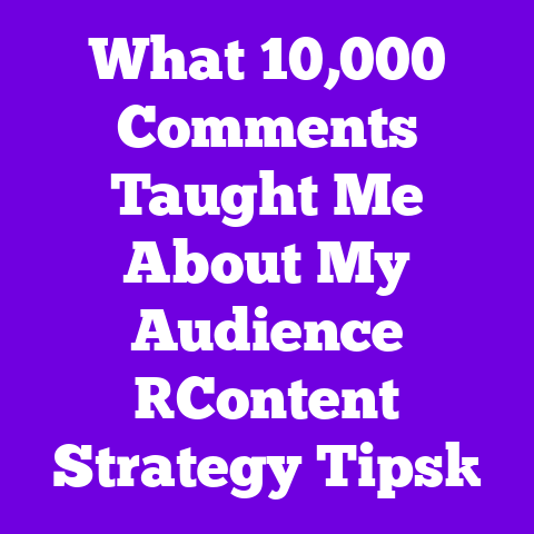 What 10,000 Comments Taught Me About My Audience [Content Strategy Tips]
