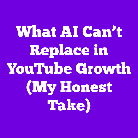 What AI Can’t Replace in YouTube Growth (My Honest Take)