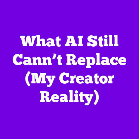 What AI Still Cann’t Replace (My Creator Reality)