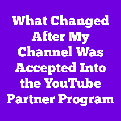 What Changed After My Channel Was Accepted Into the YouTube Partner Program