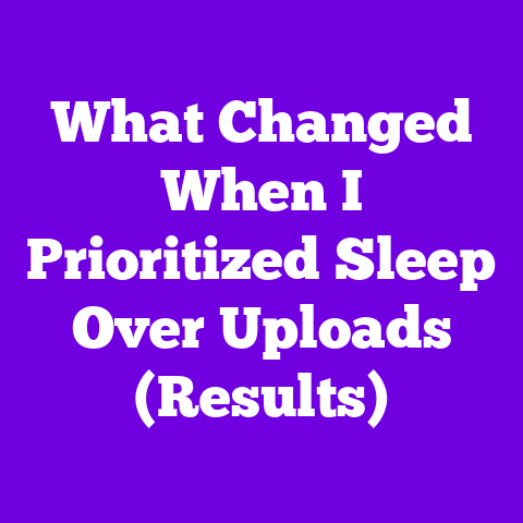 What Changed When I Prioritized Sleep Over Uploads (Results)