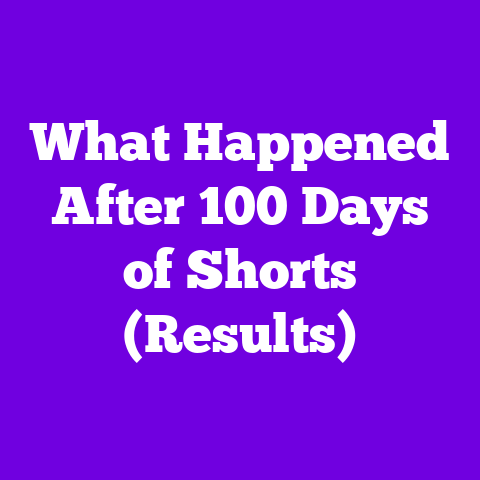 What Happened After 100 Days of Shorts (Results)