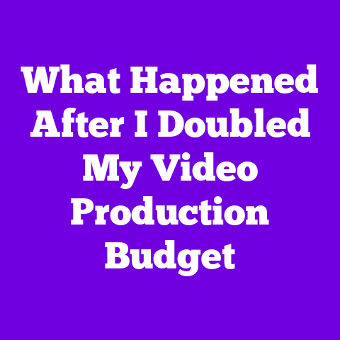 What Happened After I Doubled My Video Production Budget