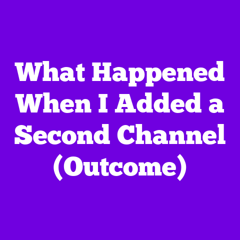 What Happened When I Added a Second Channel (Outcome)