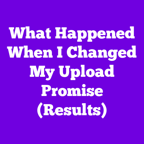 What Happened When I Changed My Upload Promise (Results)