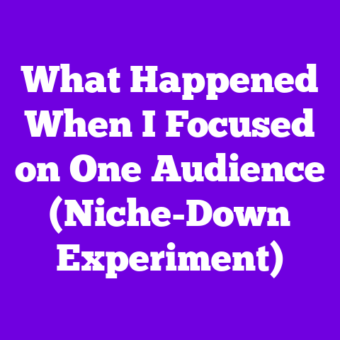 What Happened When I Focused on One Audience (Niche-Down Experiment)