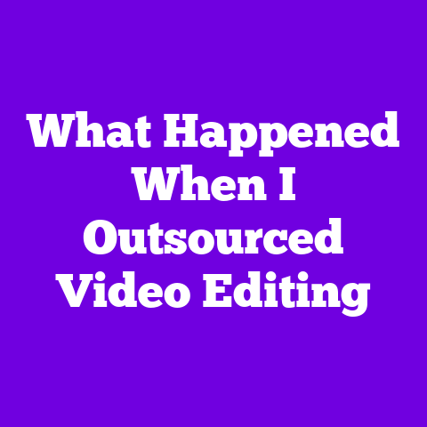 What Happened When I Outsourced Video Editing