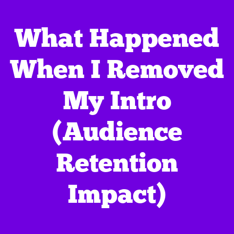 What Happened When I Removed My Intro (Audience Retention Impact)