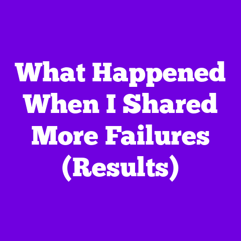 What Happened When I Shared More Failures (Results)