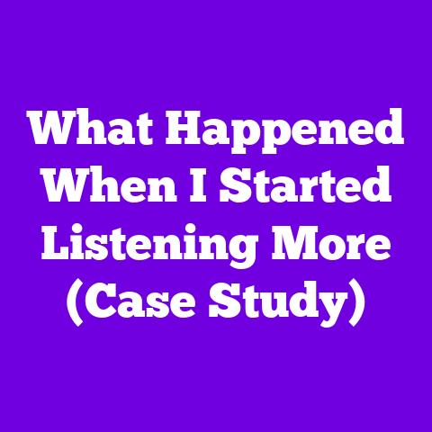 What Happened When I Started Listening More (Case Study)
