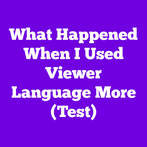 What Happened When I Used Viewer Language More (Test)