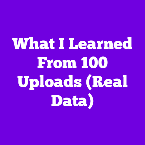 What I Learned From 100 Uploads (Real Data)