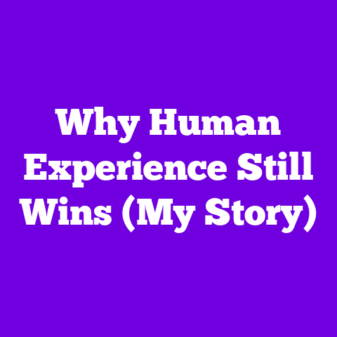 Why Human Experience Still Wins (My Story)