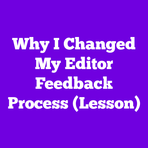 Why I Changed My Editor Feedback Process (Lesson)
