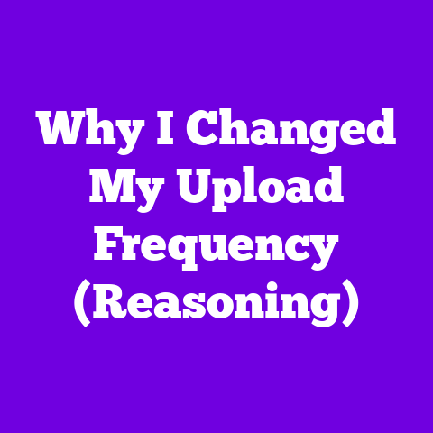 Why I Changed My Upload Frequency (Reasoning)