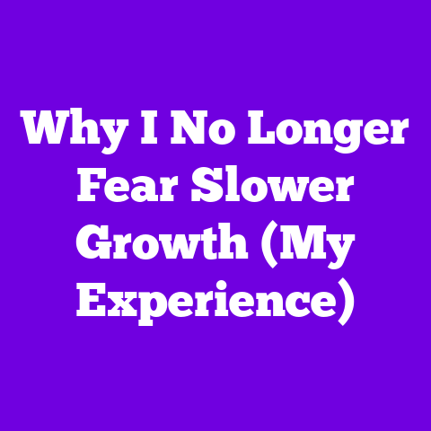 Why I No Longer Fear Slower Growth (My Experience)