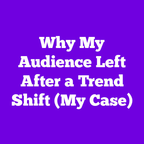Why My Audience Left After a Trend Shift (My Case)