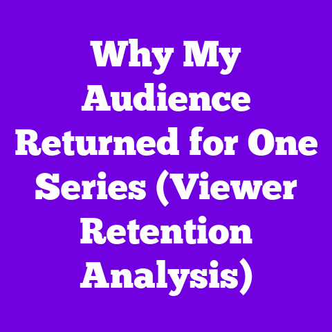 Why My Audience Returned for One Series (Viewer Retention Analysis)