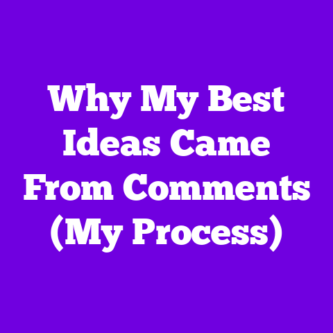 Why My Best Ideas Came From Comments (My Process)