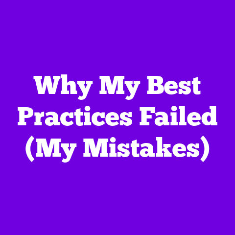 Why My Best Practices Failed (My Mistakes)