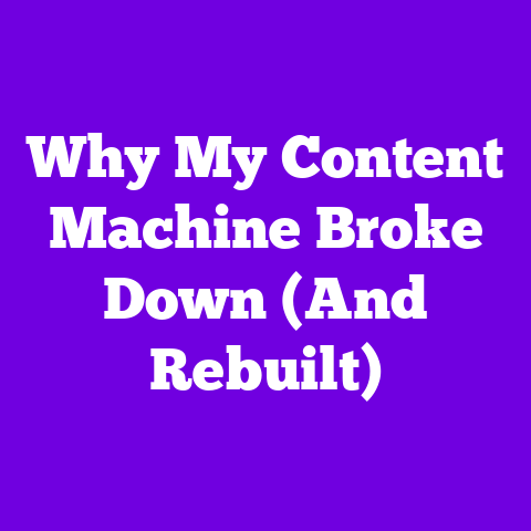 Why My Content Machine Broke Down (And Rebuilt)
