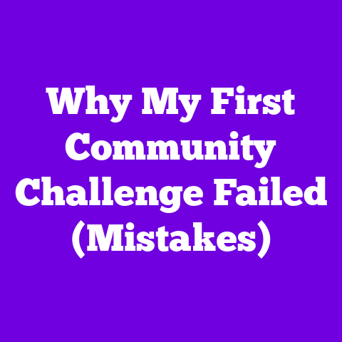 Why My First Community Challenge Failed (Mistakes)