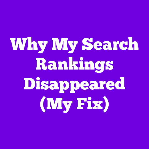 Why My Search Rankings Disappeared (My Fix)
