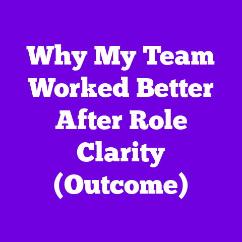 Why My Team Worked Better After Role Clarity (Outcome)