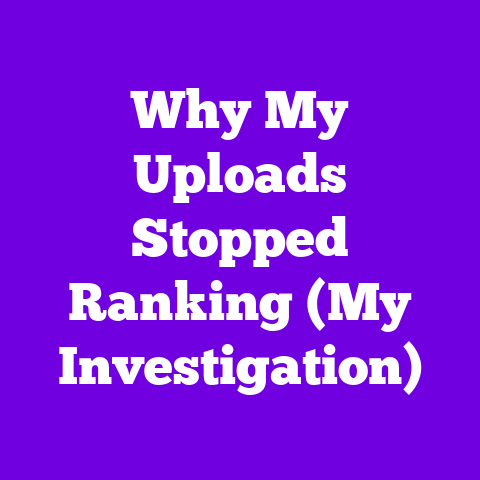 Why My Uploads Stopped Ranking (My Investigation)