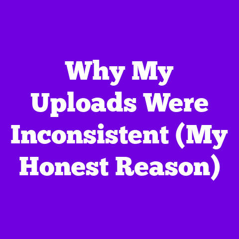 Why My Uploads Were Inconsistent (My Honest Reason)