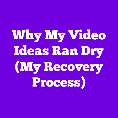 Why My Video Ideas Ran Dry (My Recovery Process)