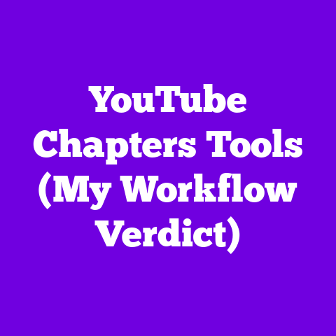 YouTube Chapters Tools (My Workflow Verdict)