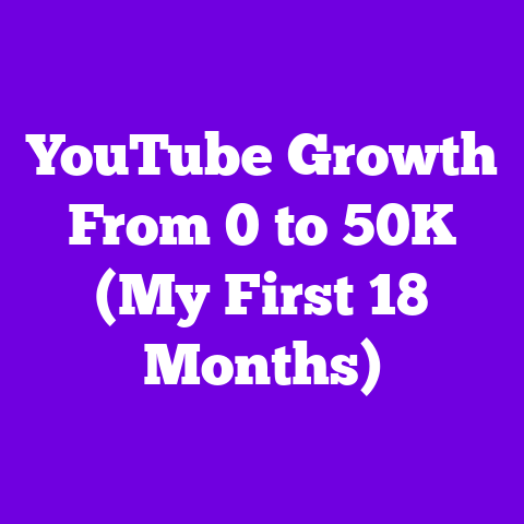YouTube Growth From 0 to 50K (My First 18 Months)