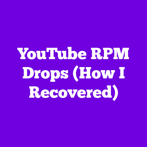 YouTube RPM Drops (How I Recovered)