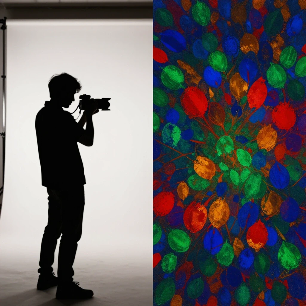 A visual contrast between copying and creativity in video content creation, symbolizing originality.